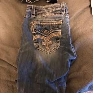 men’s rock revival jeans